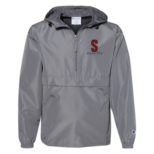 Hooded Quarter -Zip Jacket