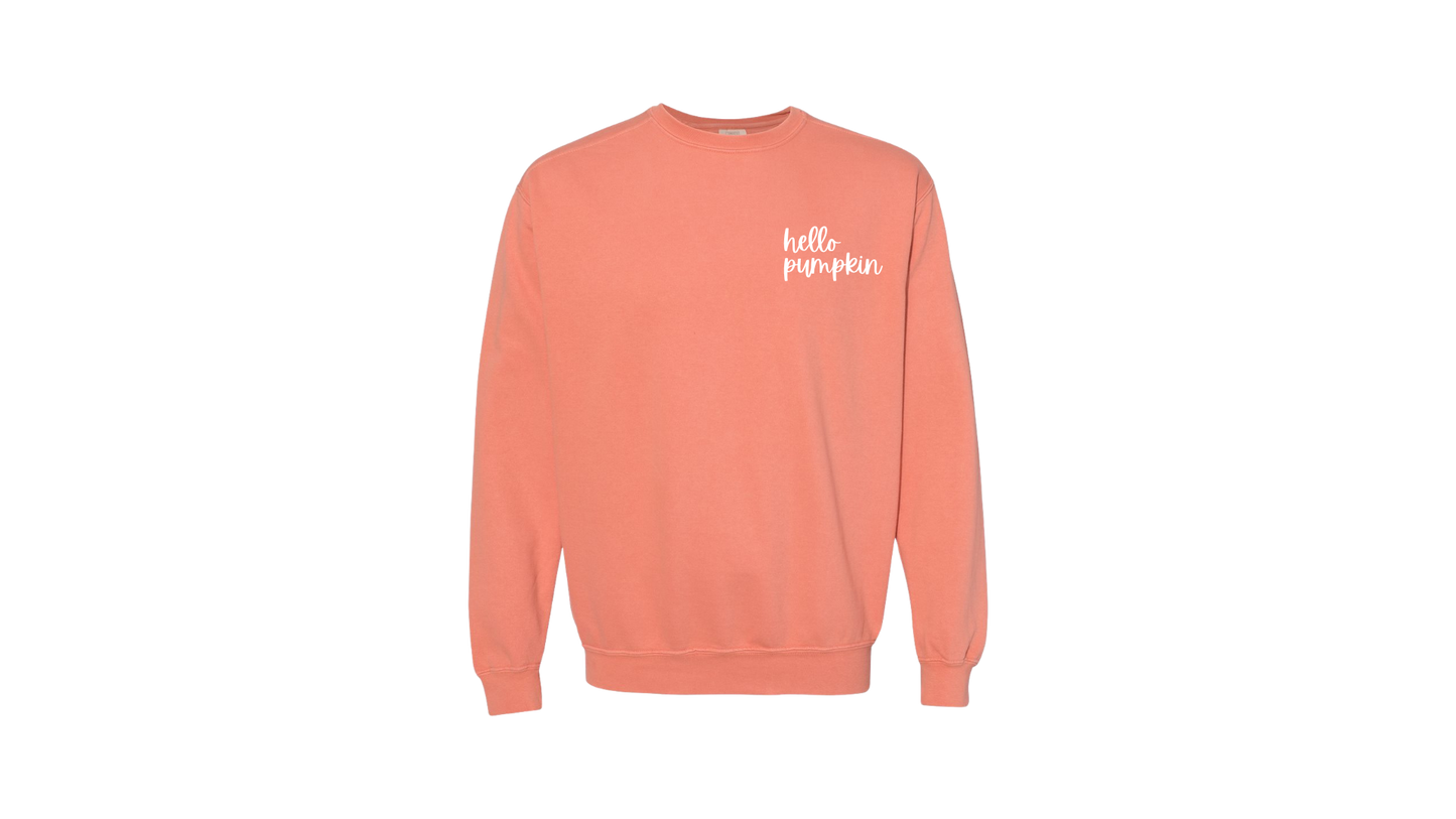 Hello Pumpkin Sweatshirt