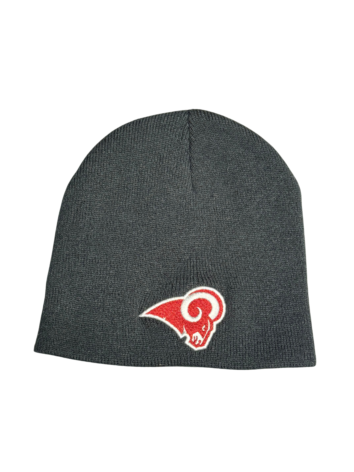 Straight Beanie w/Ram Logo
