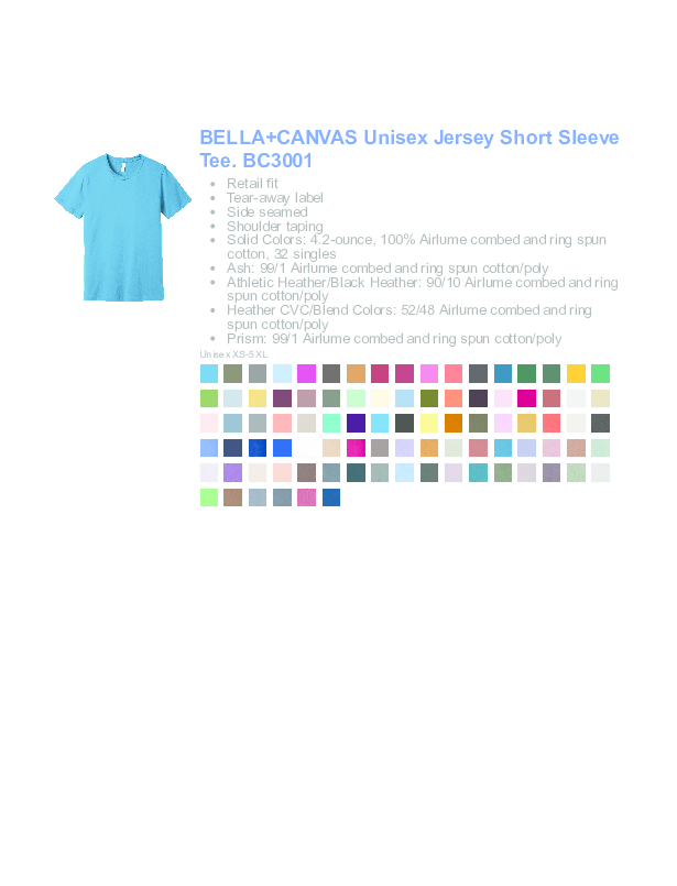 Unisex Bellas Canvas TShirt